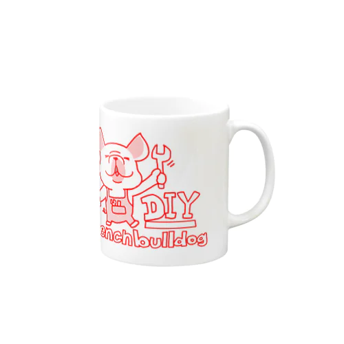 フレンチブルドッグのDIY Mug