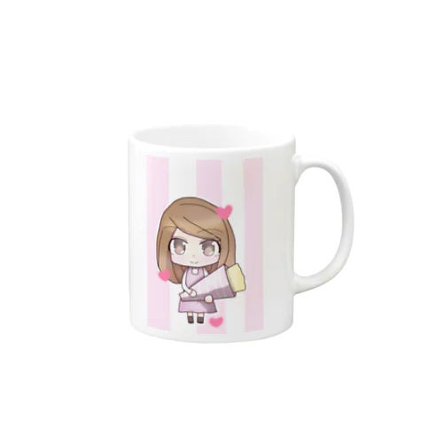 クレープと女の子 Mug