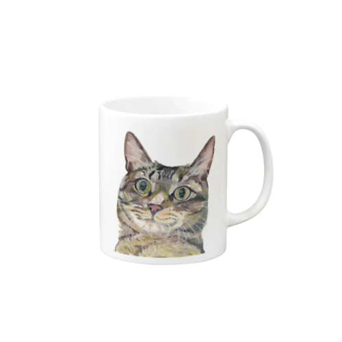 煽り猫③ Mug