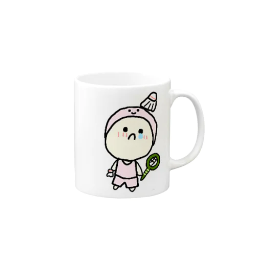 バトミントンぶーたん Mug