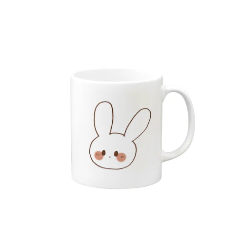 てれてれうさぎさん Mug