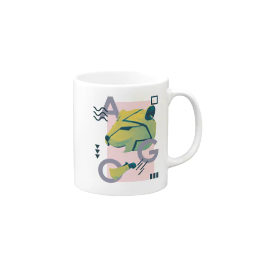 クリーンパンサー5周年記念デザインです。 Mug