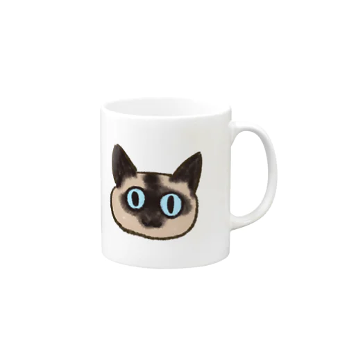 シャムのねこ Mug