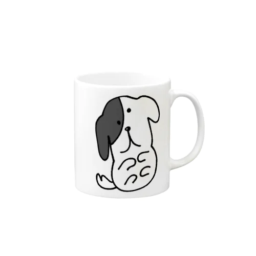 まるみをおびたイヌ Mug