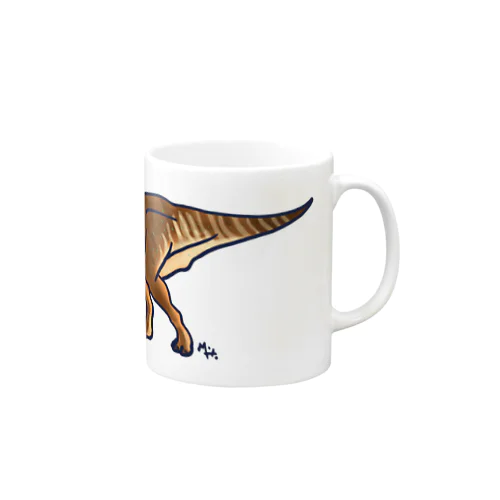ランベオサウルス・ランベイ（白亜紀の牛たち より） マグカップ
