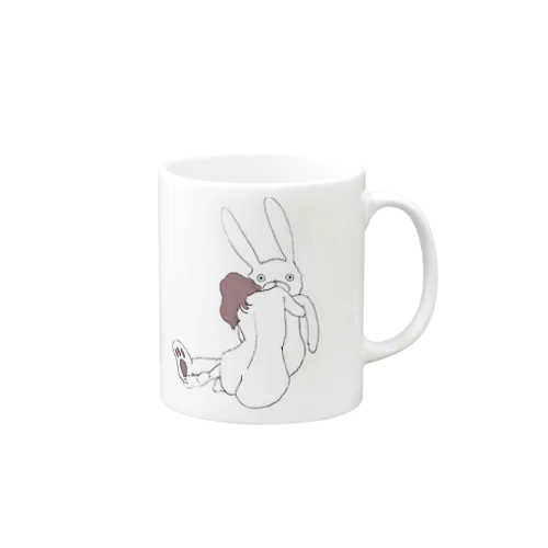サンドバックバニー Mug