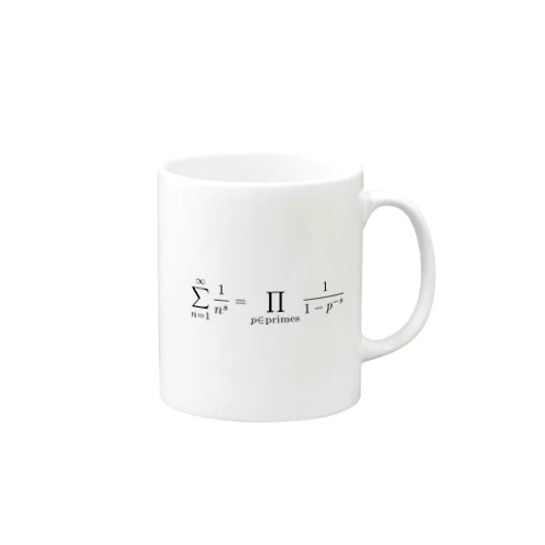 オイラー積 - Euler product -  マグカップ
