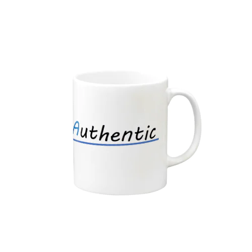 Authentic（頭文字青） マグカップ