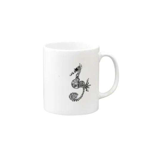 新械生物　タツノオトシゴ Mug