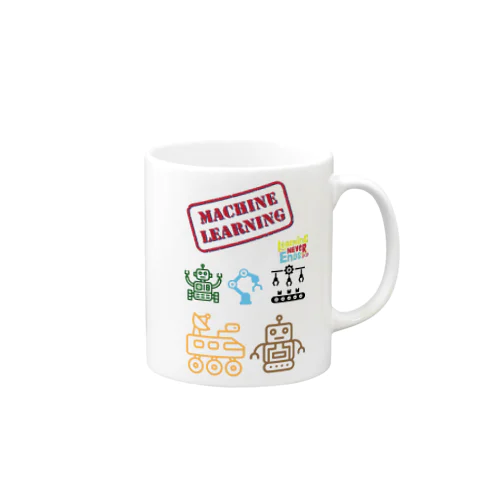 machineがかわいいマグカップ Mug