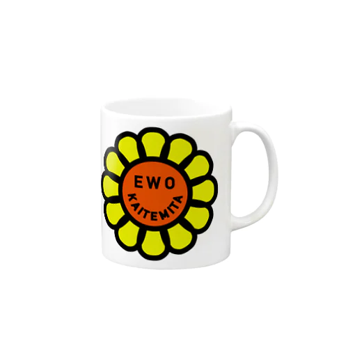 FLOWERSロゴ Mug