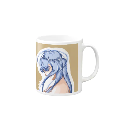 色素薄め少女 Mug