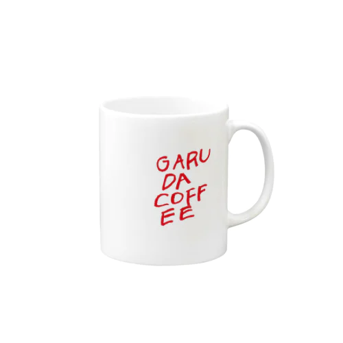 GARUDA COFFEE あかロゴシリーズ Mug