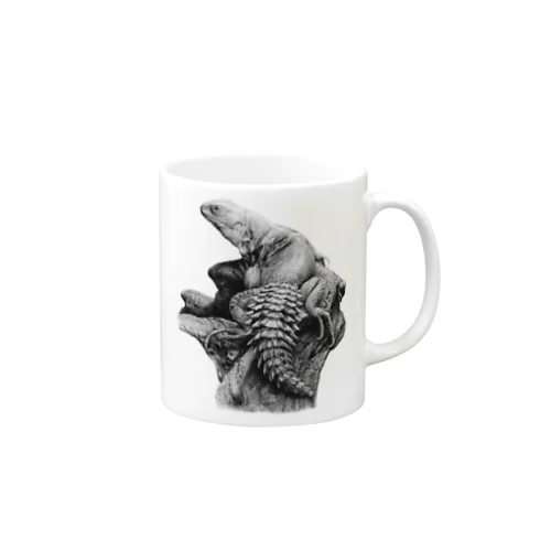 ユカタントゲオイグアナ | Ctenosaura defensor マグカップ