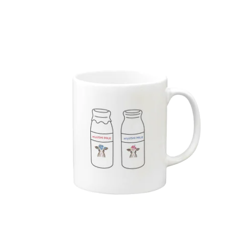 miyUSHI MILK Mug