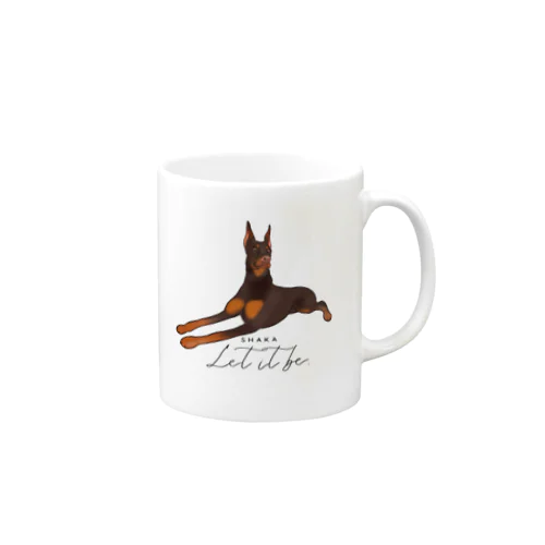 Shaka the Doberman  Mug