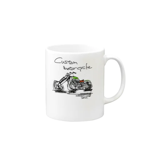 カスタムモーターサイクル Mug