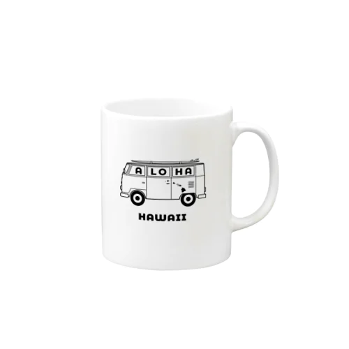 ALOHAなワーゲンバス Mug