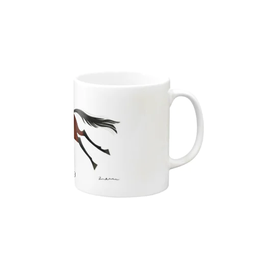 thoroughbred 3 Mug