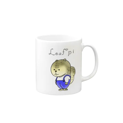 Leafpi's ロゴ マグカップ