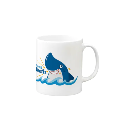 サメの強い歯 Mug