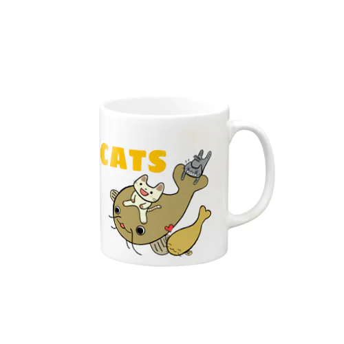 CATたち Mug