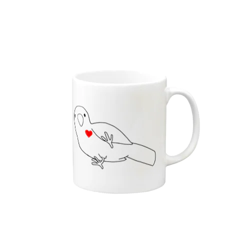 インコハート Mug