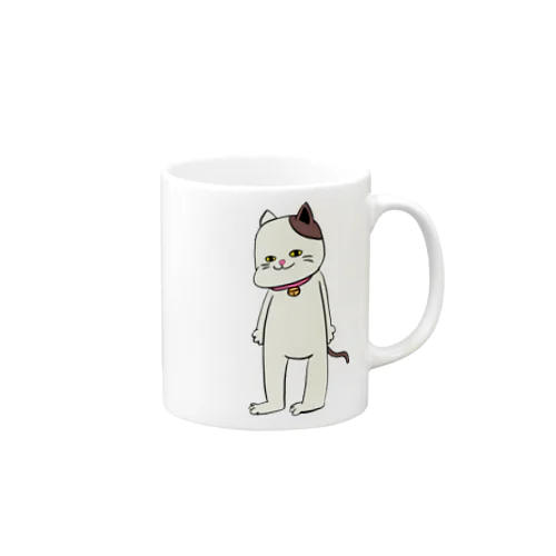 あのミニ四駆で遊ぶねこ Mug