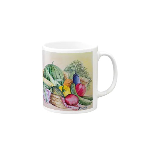 夏野菜 Mug