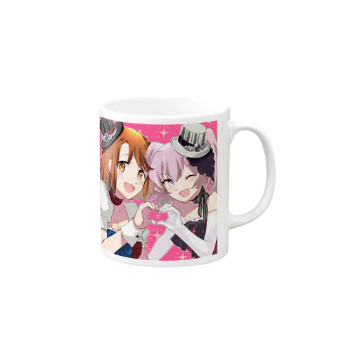 ハッピーアイドルツインスター Mug