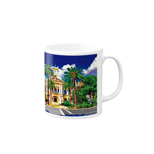 スペイン マラガの市庁舎 Mug