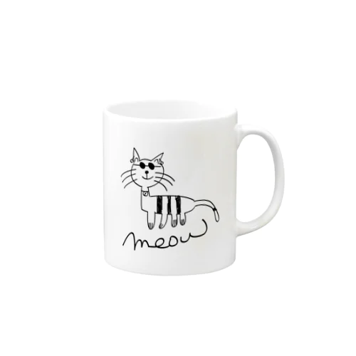 おしゃれねこ Mug