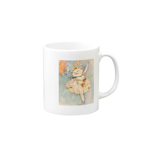 ドガの踊り子に憧れて Mug