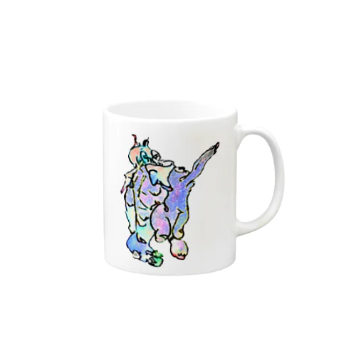 抱っこひもからバイバイ Mug