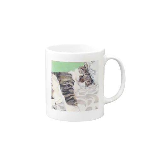 おやすみねこ③ Mug