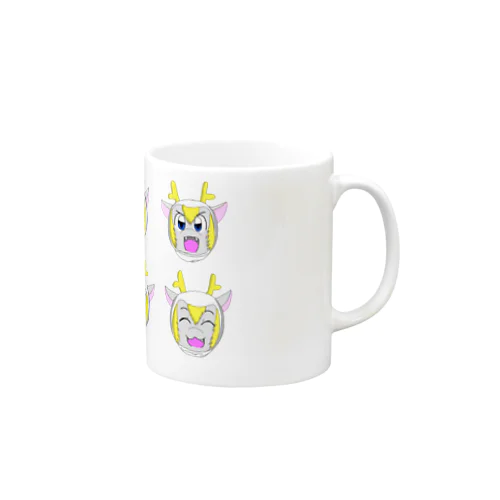 色んな顔のタイトくん Mug