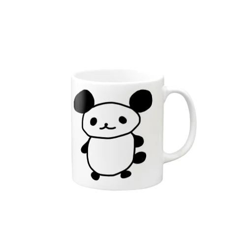 パンダっぽい生物のマグカップ Mug