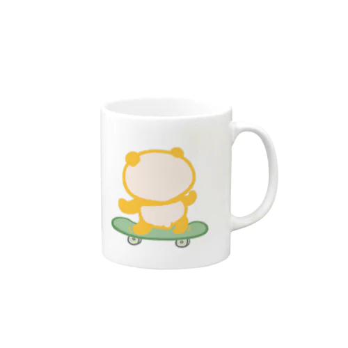 [誰がシリーズ]スケボーパンダ Mug