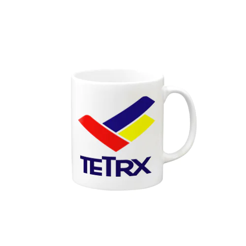 TETRX透過ロゴ マグカップ