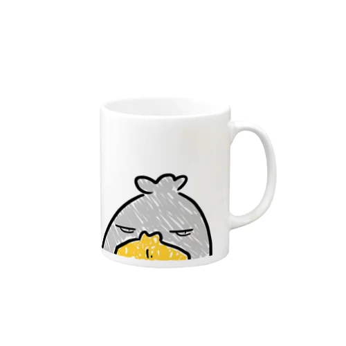 ひょっこり？じろり？ハシビロコウ Mug