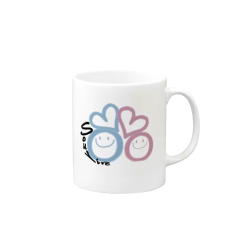 SOURIRE寄り添いﾏｸﾞｶｯﾌﾟ Mug