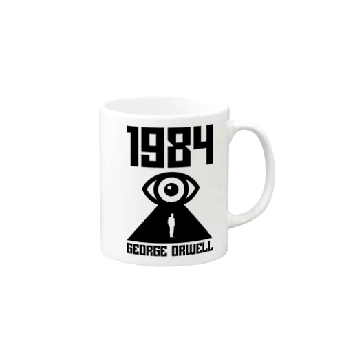 1984（ジョージ・オーウェル）文豪・文学 Mug