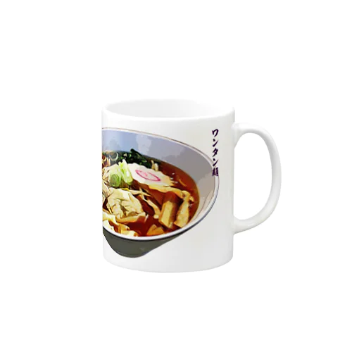 ワンタン麺_230429 Mug