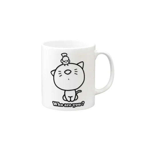 アナタはだあれ？(透過ver.) Mug