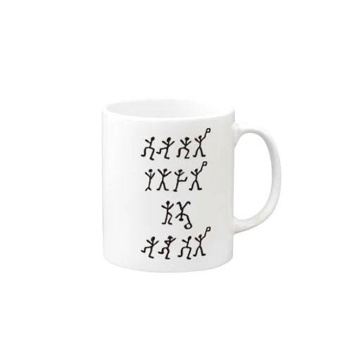 踊る人形（コナン・ドイル）「シャーロック・ホームズ」より・海外文学・文豪 Mug