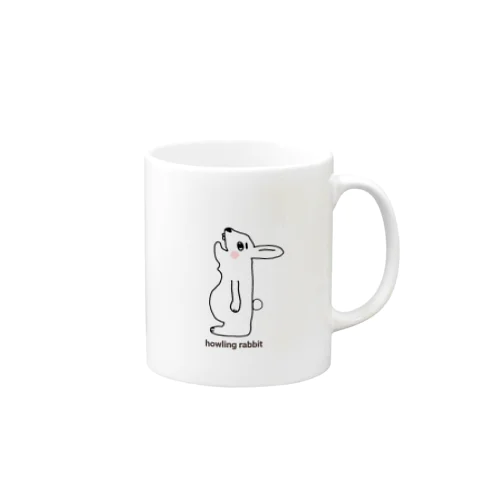 吠えるうさぎ Mug