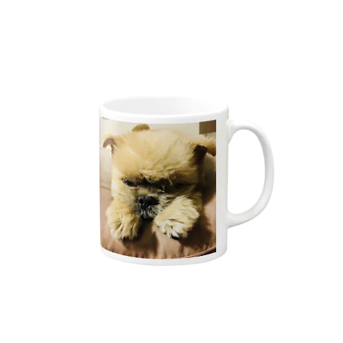 もさ犬（茶） Mug