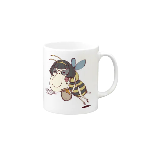 女王蜂ゆるはなぁ Mug