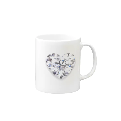 ダイヤモンドハート Mug