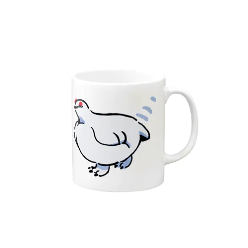 こっちに来るライチョウさん Mug